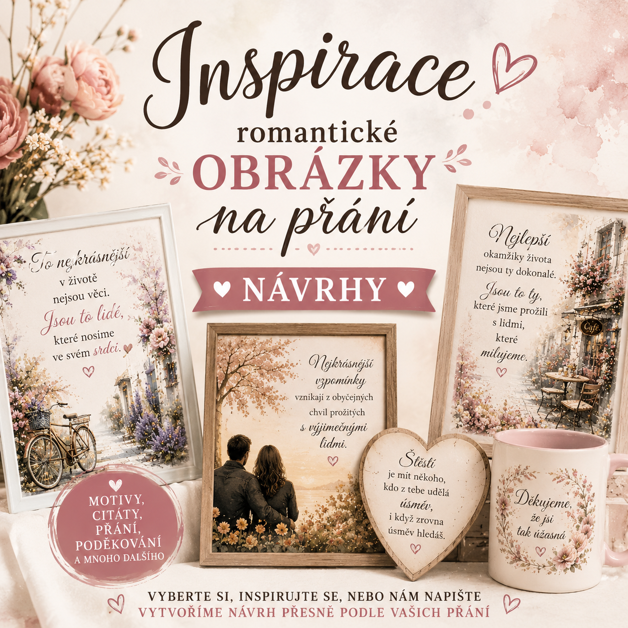 Inspirace pro vaše originální darky